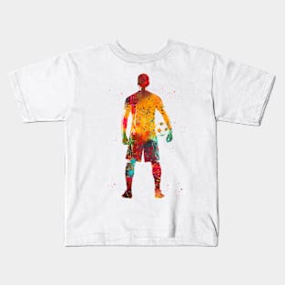 Soccer Player Kids T-Shirt